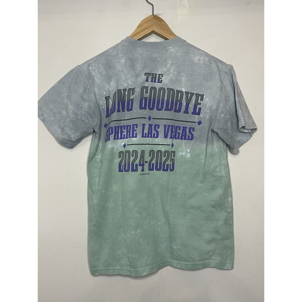 Liquid Blue Unisex Small The Eagles @ The Sphere Tie Dye Tshirt  Tee Shirt 24-25 - Picture 4 of 4